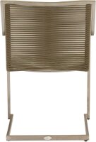 Garden Pleasure Sitzgruppe SIENNA, grau Kunststoff, Metall, 5-teilig  ( 305386-1 )