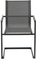 Garden Pleasure Sitzgruppe SOPHIA, anthrazit Kunststoff, Metall, 5-teilig