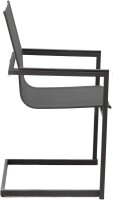 Garden Pleasure Sitzgruppe SOPHIA, anthrazit Kunststoff, Metall, 5-teilig