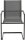 Garden Pleasure Sitzgruppe SOPHIA, anthrazit Kunststoff, Metall, 5-teilig