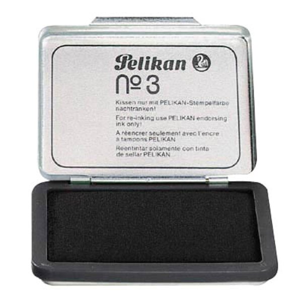 Pelikan Stempelkissen Nr. 3 schwarz 7,0 x 5,0 cm, 1 St.