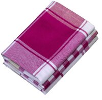 Dyckhoff Geschirrtücher burgund 50,0 x 70,0 cm, 3 St.