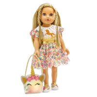 Heless® Kleid Einhorn Goldy Puppenzubehör