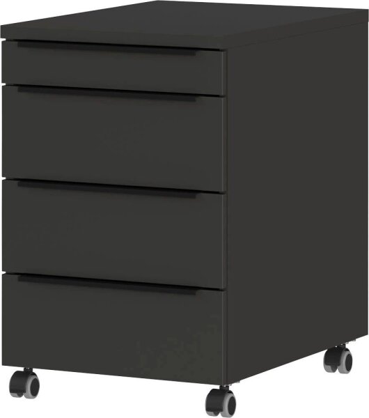 GERMANIA 4377 Rollcontainer grafit 4 Auszüge 42,0 x 60,0 x 63,0 cm