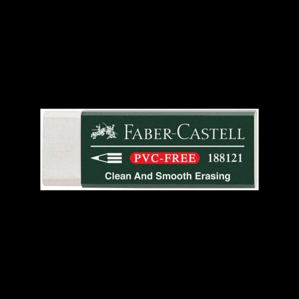 FABER-CASTELL Radiergummi weiß, 1 St.