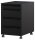 GERMANIA 4377 Rollcontainer schwarz 4 Auszüge 42,0 x 60,0 x 63,0 cm