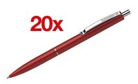 Schneider Kugelschreiber K15 rot, Schreibfarbe: rot, 20 St.