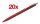 Schneider Kugelschreiber K15 rot, Schreibfarbe: rot, 20 St.