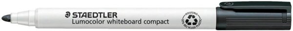 STAEDTLER compact Whiteboard-Marker schwarz 1,0 - 2,0 mm, 10 St.