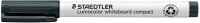 STAEDTLER compact Whiteboard-Marker schwarz 1,0 - 2,0 mm,...
