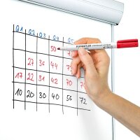 STAEDTLER compact Whiteboard-Marker schwarz 1,0 - 2,0 mm, 10 St.