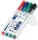 STAEDTLER compact Whiteboard-Marker farbsortiert 1,0 - 2,0 mm, 4 St.