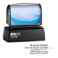 COLOP Textstempel, individualisierbar EOS 30...