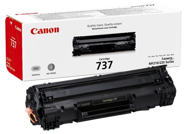 Canon 737 BK  schwarz Toner