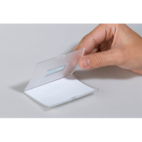 DURABLE Click Fold Namensschilder mit Clip 9,0 x 5,4 cm, 25 St.