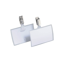 DURABLE Click Fold Namensschilder mit Clip 9,0 x 5,4 cm, 25 St.