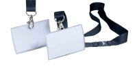 DURABLE Click Fold Namensschilder mit Textilband 9,0 x...