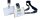 DURABLE Click Fold Namensschilder mit Textilband 9,0 x 5,4 cm, 10 St.