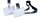 DURABLE Click Fold Namensschilder mit Textilband 9,0 x 5,4 cm, 10 St.