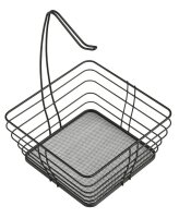 Zeller Obstkorb schwarz 36,0 x 26,0 cm, 1 St.