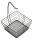 Zeller Obstkorb schwarz 36,0 x 26,0 cm, 1 St.