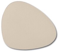 Zeller Untersetzer creme 12,0 x 10,0 cm, 6 St.