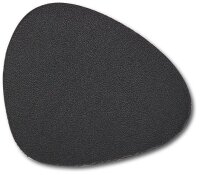 Zeller Untersetzer schwarz 12,0 x 10,0 cm, 6 St.