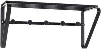 HAKU Möbel Wandgarderobe 19557 schwarz Metall 5...