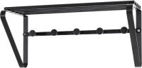 HAKU Möbel Wandgarderobe 19557 schwarz Metall 5...