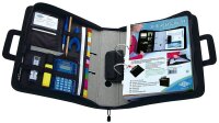 WEDO Konferenzmappe Kunstfaser DIN A4 schwarz