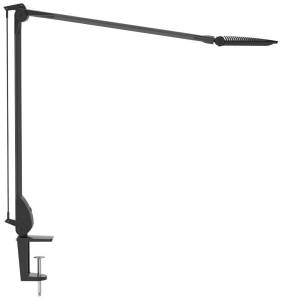 MAUL MAULoptimus colour vario LED Schreibtischlampe anthrazit 10 W mit Tischklemme