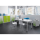 PAPERFLOW easyOffice Rollladenschrank Gras ohne Fachböden 110,0 x 41,5 x 104,0 cm