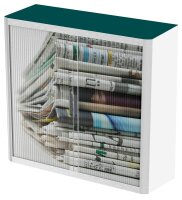 PAPERFLOW easyOffice Rollladenschrank Zeitung ohne...