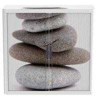 PAPERFLOW easyOffice Rollladenschrank Steine ohne...