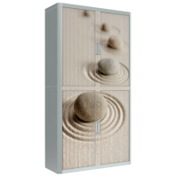 PAPERFLOW easyOffice Rollladenschrank Steine ohne...