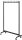 HAKU Möbel Rollgarderobe 20593 schwarz Metall 18 Haken 103,0 x 174,0 cm, 1 St.