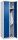 CP Spind Classic Plus lichtgrau, enzianblau 080000-20 S10004, 2 Schließfächer 60,0 x 50,0 x 185,0 cm