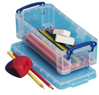 Really Useful Box Aufbewahrungsbox 0,9 l transparent 22,0...