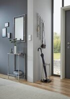 HAKU Möbel Konsolentisch rechteckig Glas silber 50,0...