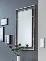 HAKU Möbel Spiegel 21235 silber 50,0 x 3,0 x 80,0 cm