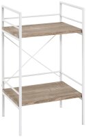 HAKU Möbel Bücherregal weiß 34,0 x 27,0 x...