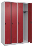 CP Spind Classic Plus lichtgrau, rubinrot 080000-40...