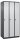 CP Spind Classic Plus anthrazitgrau, lichtgrau 080000-30 S10011, 3 Schließfächer 90,0 x 50,0 x 185,0 cm