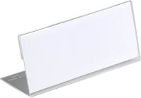 DURABLE Tischnamensschilder 8054-19 transparent 15,0 x...