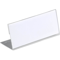 DURABLE Tischnamensschilder 8054-19 transparent 15,0 x...