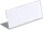 DURABLE Tischnamensschilder 8054-19 transparent 15,0 x 6,1 cm, 10 St.