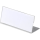 DURABLE Tischnamensschilder 8054-19 transparent 15,0 x 6,1 cm, 10 St.