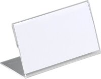 DURABLE Tischnamensschilder 8055-19 transparent 10,0 x...