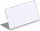 DURABLE Tischnamensschilder 8055-19 transparent 10,0 x 5,2 cm, 10 St.