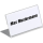 DURABLE Tischnamensschilder 8055-19 transparent 10,0 x 5,2 cm, 10 St.